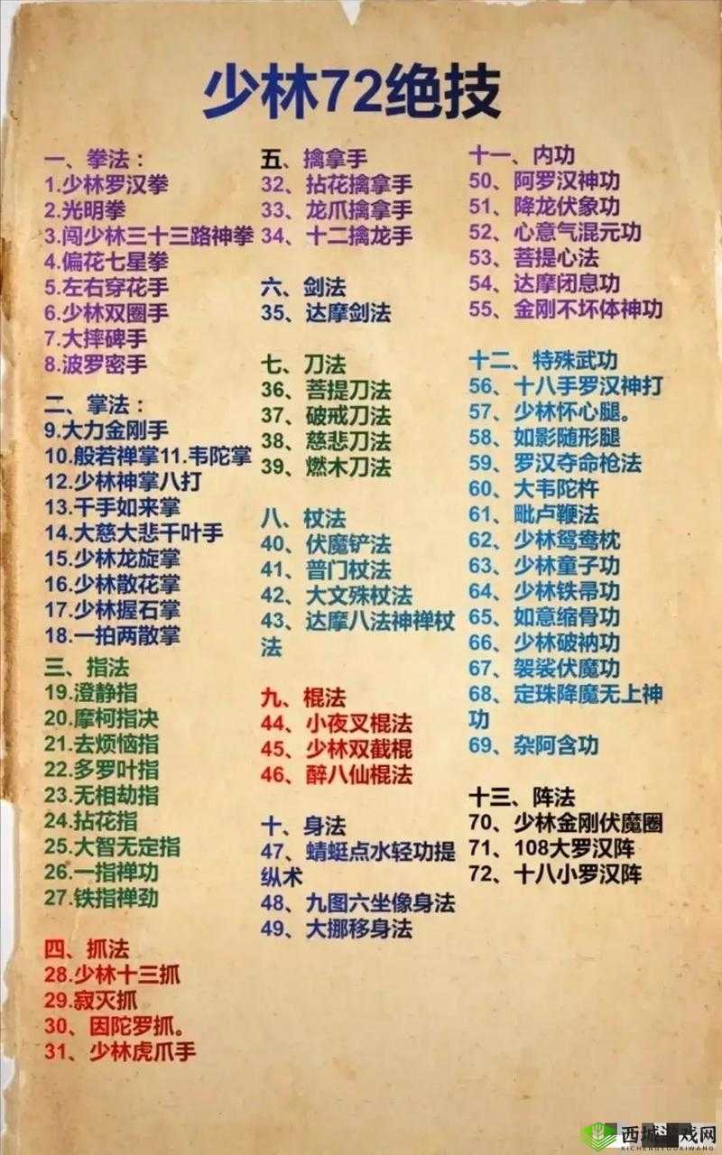 七十二招式视频:精彩呈现不容错过