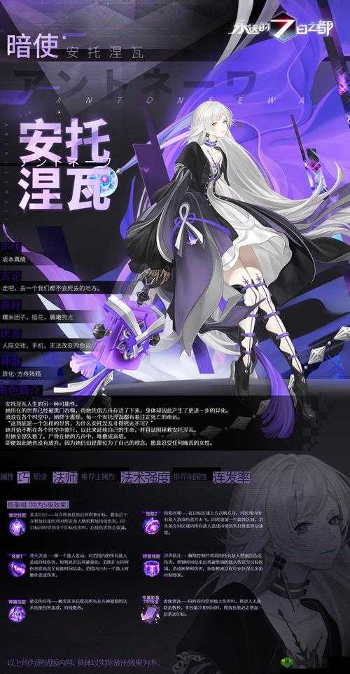 永远的7日之都,神器使安托涅瓦的全面攻略